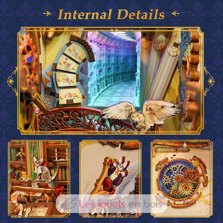 Book Nook Magical library T-TQ134 Tonecheer 4