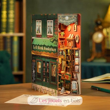 Book Nook Left Bank Bookstore T-TQ140 Tonecheer 2
