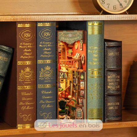 Book Nook Left Bank Bookstore T-TQ140 Tonecheer 5