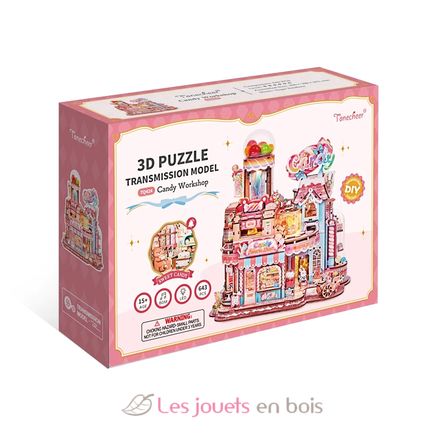 3D Puzzle Candy Workshop T-TQ424 Tonecheer 9
