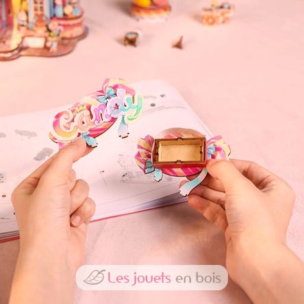 3D Puzzle Candy Workshop T-TQ424 Tonecheer 3