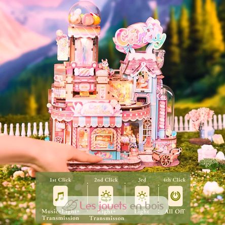 3D Puzzle Candy Workshop T-TQ424 Tonecheer 4