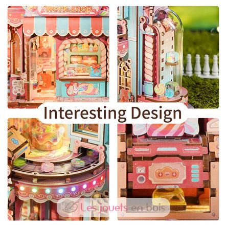 3D Puzzle Candy Workshop T-TQ424 Tonecheer 5