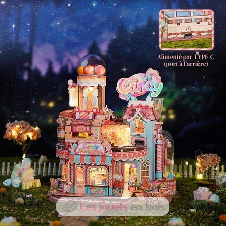 3D Puzzle Candy Workshop T-TQ424 Tonecheer 7