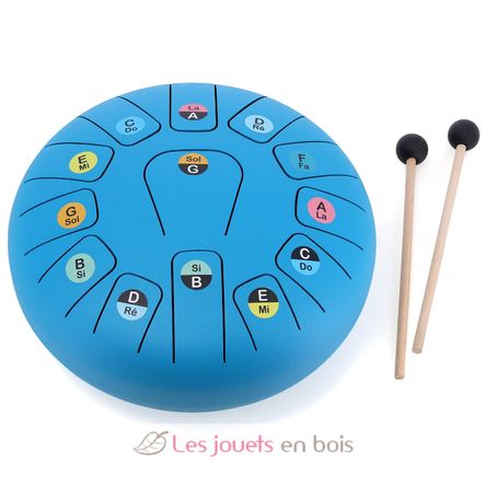 13-note metal tongue drum V8382 Vilac 2