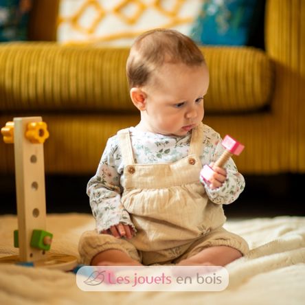 Nuts and Bolts Tower BJ37002 Bigjigs Toys 6