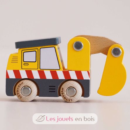 Excavator Eddie No 37 TV-GT210 Le Toy Van 4