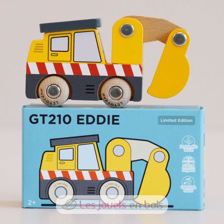 Excavator Eddie No 37 TV-GT210 Le Toy Van 2