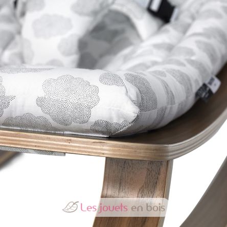 LEVO Baby Rocker in Walnut - Moumout Cloud CC-LEVOWCLOUD4 Charlie Crane 2