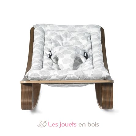 LEVO Baby Rocker in Walnut - Moumout Cloud CC-LEVOWCLOUD4 Charlie Crane 5