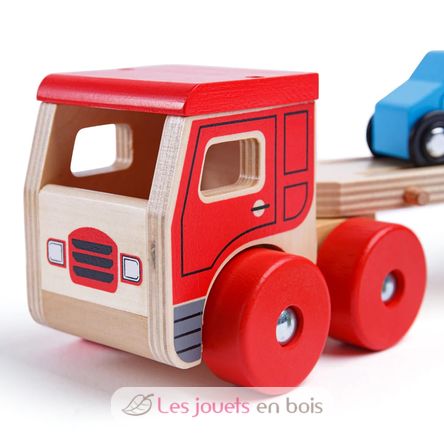 Transporter Lorry BJ797 Bigjigs Toys 5