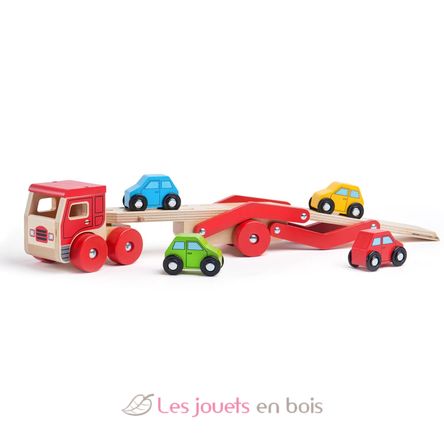 Transporter Lorry BJ797 Bigjigs Toys 3