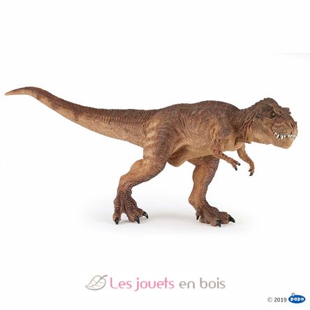 Brown Running T-rex figure PA55075 Papo 2