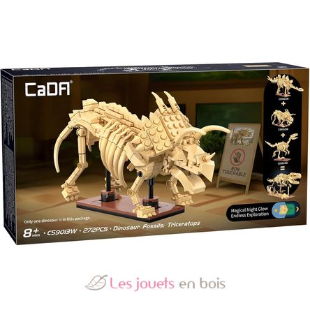 Triceratops skeleton 272 pieces C59013W CaDA 3