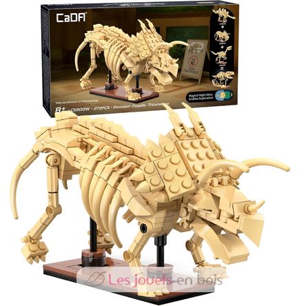 Triceratops skeleton 272 pieces C59013W CaDA 4