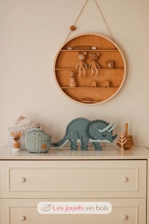 Little Lights Triceratops Lamp Jurassic Navy LL049-360 Little Lights 4