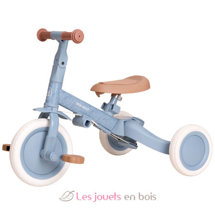 4-in-1 blue tricycle LD6080-BLUE Little Dutch 1