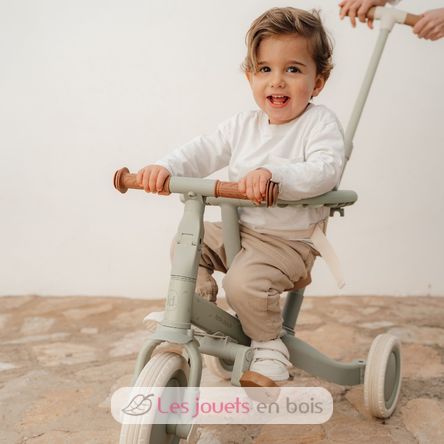 4-in-1 green tricycle LD6080-GREEN Little Dutch 7