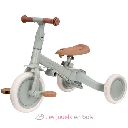 4-in-1 green tricycle LD6080-GREEN Little Dutch 1