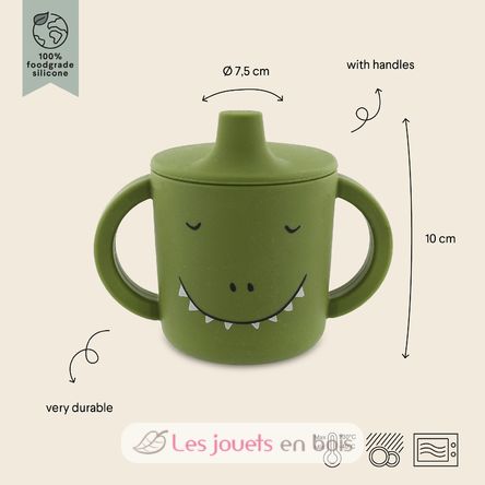 Silicone sippy cup Mr Dino TX-96-420 Trixie 3