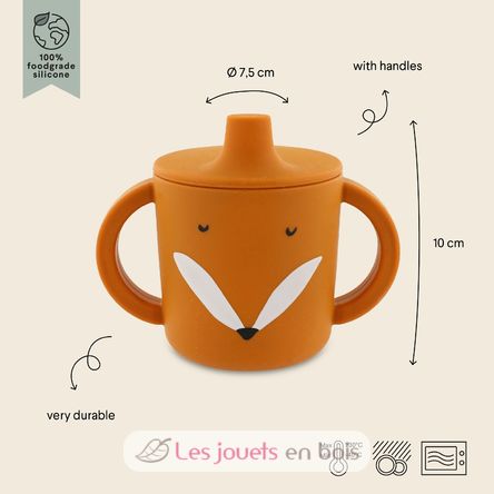 Silicone sippy cup Mr Fox TX-96-423 Trixie 2