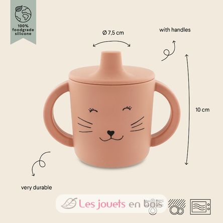 Silicone sippy cup Mrs Cat TX-96-424 Trixie 2