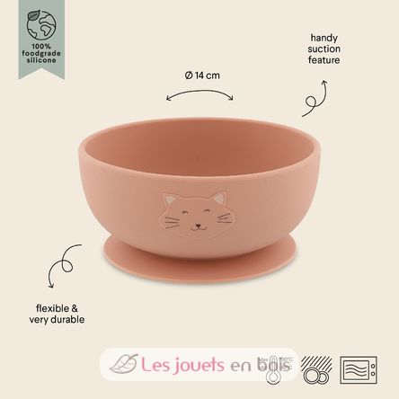 Silicone bowl with suction Mrs Cat TX-96-452 Trixie 2