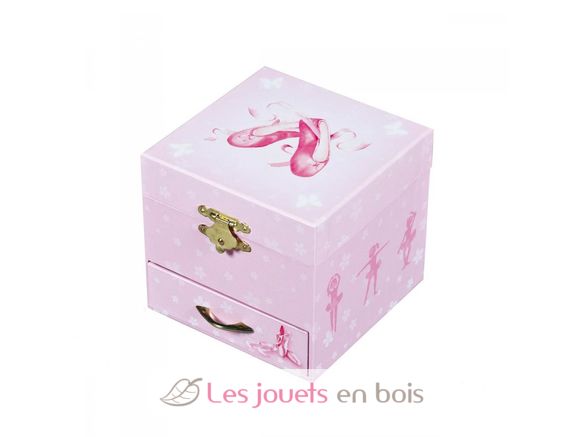 Musical Cube Box Ballerina Shoes TR-S20975 Trousselier 3