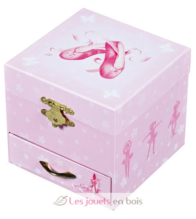 Musical Cube Box Ballerina Shoes TR-S20975 Trousselier 1