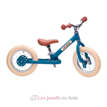 Trybike Steel Balance Bike matte blue Balance bike for kids