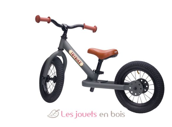 Trybike Steel Balance Bike matte grey TBS-2-ANTM Trybike 2