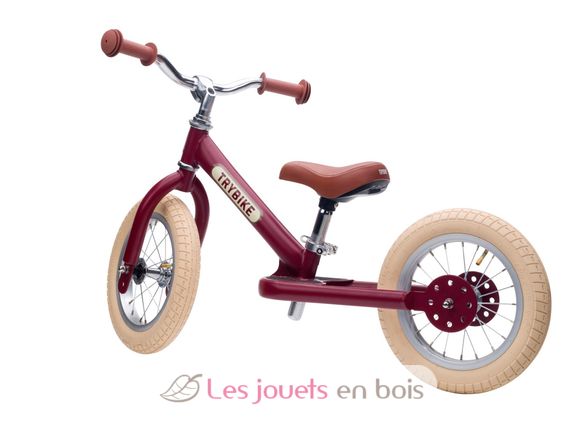 Trybike Steel Balance Bike matte red TBS-2-REDM-VIN Trybike 4