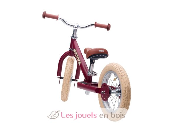 Trybike Steel Balance Bike matte red TBS-2-REDM-VIN Trybike 5