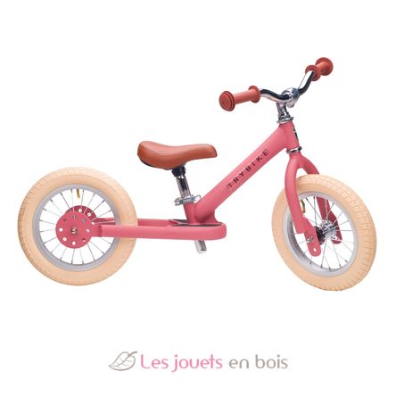 Trybike Steel Balance Bike 2-in-1 matte pink TBS-3-PNKM-VIN Trybike 5