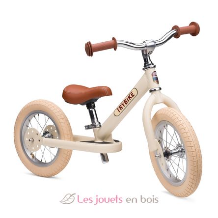 Trybike Steel Balance Bike 2-in-1 matte cream TBS-3-CRM-VIN Trybike 7