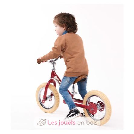 Trybike Steel Balance Bike 2-in-1 red TBS-3-VIN-RED Trybike 6