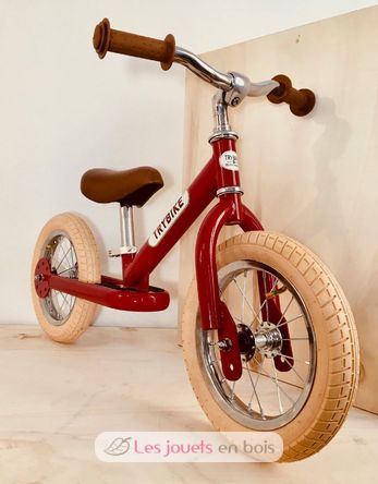 Trybike Steel Balance Bike 2 in 1 red Turn your bike into a trike