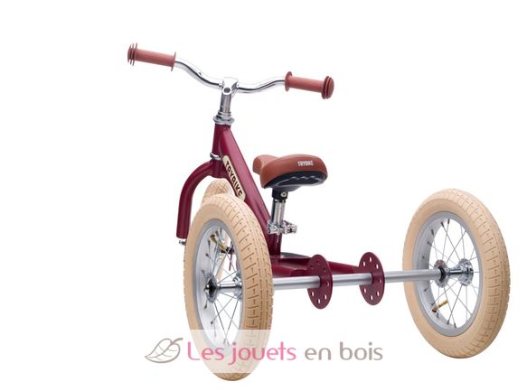 Trybike Steel Balance Bike 2-in-1 matte red TBS-3-REDM-VIN Trybike 4