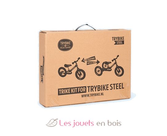 Trybike Trike Kit black tires balance bike for kids