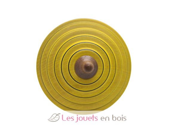 Spinning top Tukan dark green yellow 75 mm MA-BS208VJ Mader 3