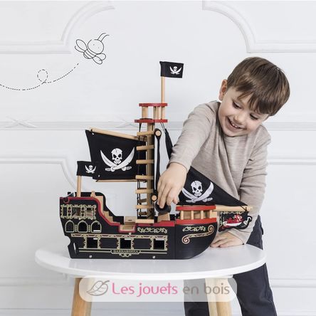 Barbarossa Pirate Ship LTV246-3113 Le Toy Van 4