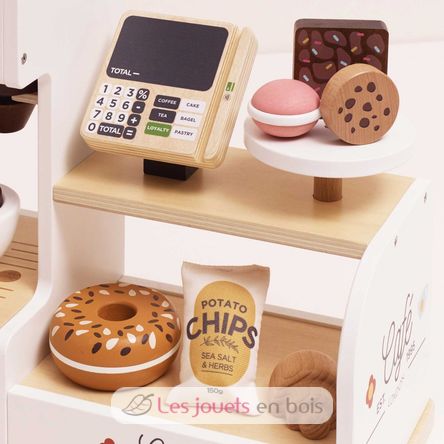 Wooden barista coffee shop TV3004 Le Toy Van 2