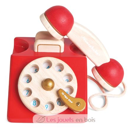 Vintage Phone TV323 Le Toy Van 4