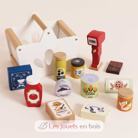 Grocery Set & Scanner TV326 Le Toy Van 2