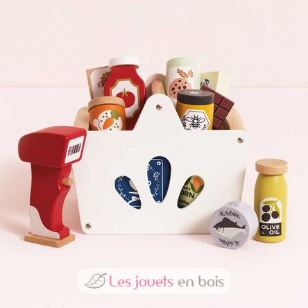 Grocery Set & Scanner TV326 Le Toy Van 6