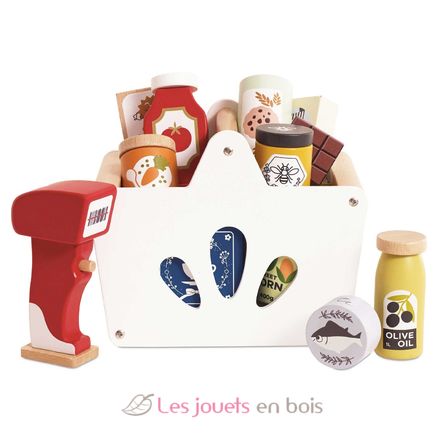 Grocery Set & Scanner TV326 Le Toy Van 1