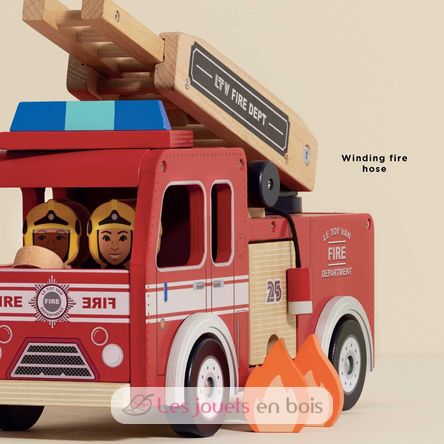 Wooden Fire Engine TV427 Le Toy Van 4