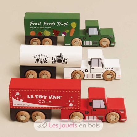 Trailer trucks vehicle set TV4400 Le Toy Van 4