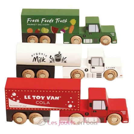 Trailer trucks vehicle set TV4400 Le Toy Van 1