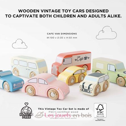 Vintage Toy Cars TV443 Le Toy Van 4